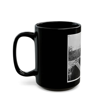 Atlanta, Georgia. Sherman's Men In Confederate Fort (U.S. Civil War) Black Coffee Mug-Go Mug Yourself