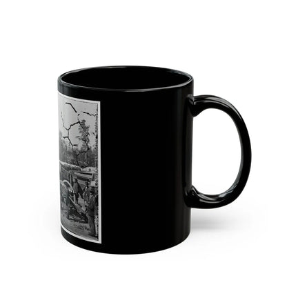 Atlanta, Georgia. Sherman's Men In Confederate Fort (U.S. Civil War) Black Coffee Mug-Go Mug Yourself