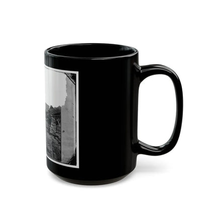 Atlanta, Georgia. Sherman's Men Tearing Up Railroad Track (U.S. Civil War) Black Coffee Mug-Go Mug Yourself