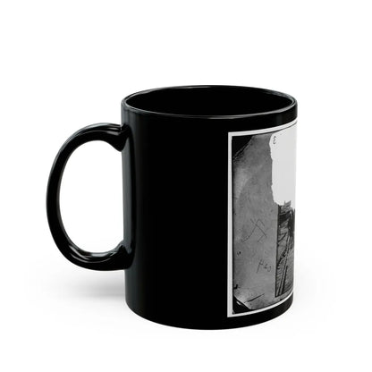 Atlanta, Georgia. Sherman's Men Tearing Up Railroad Track (U.S. Civil War) Black Coffee Mug-Go Mug Yourself