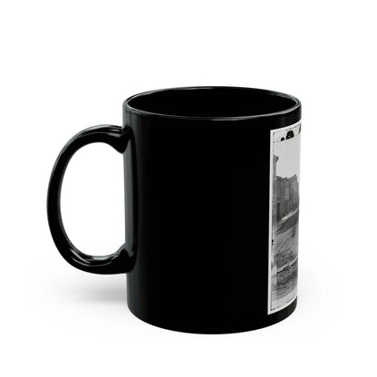 Atlanta, Georgia. Street View (U.S. Civil War) Black Coffee Mug-Go Mug Yourself