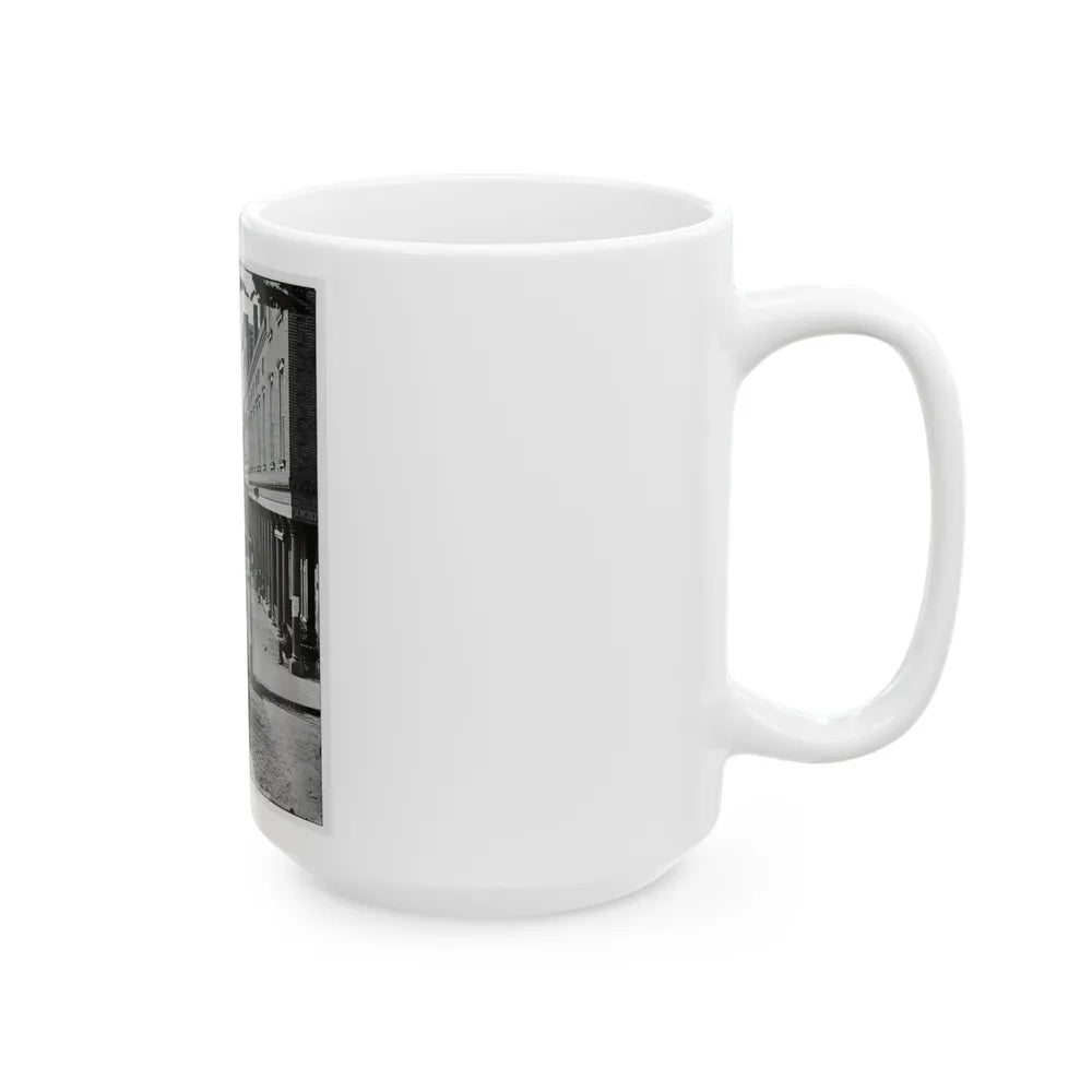 Atlanta, Georgia. Street View (U.S. Civil War) White Coffee Mug-Go Mug Yourself