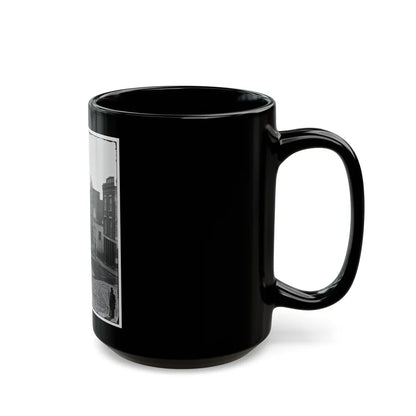 Atlanta, Georgia. View On Marietta Street (U.S. Civil War) Black Coffee Mug-Go Mug Yourself