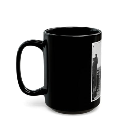 Atlanta, Georgia. View On Marietta Street (U.S. Civil War) Black Coffee Mug-Go Mug Yourself