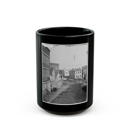 Atlanta, Georgia. View On Whitehall Street (U.S. Civil War) Black Coffee Mug-15oz-Go Mug Yourself