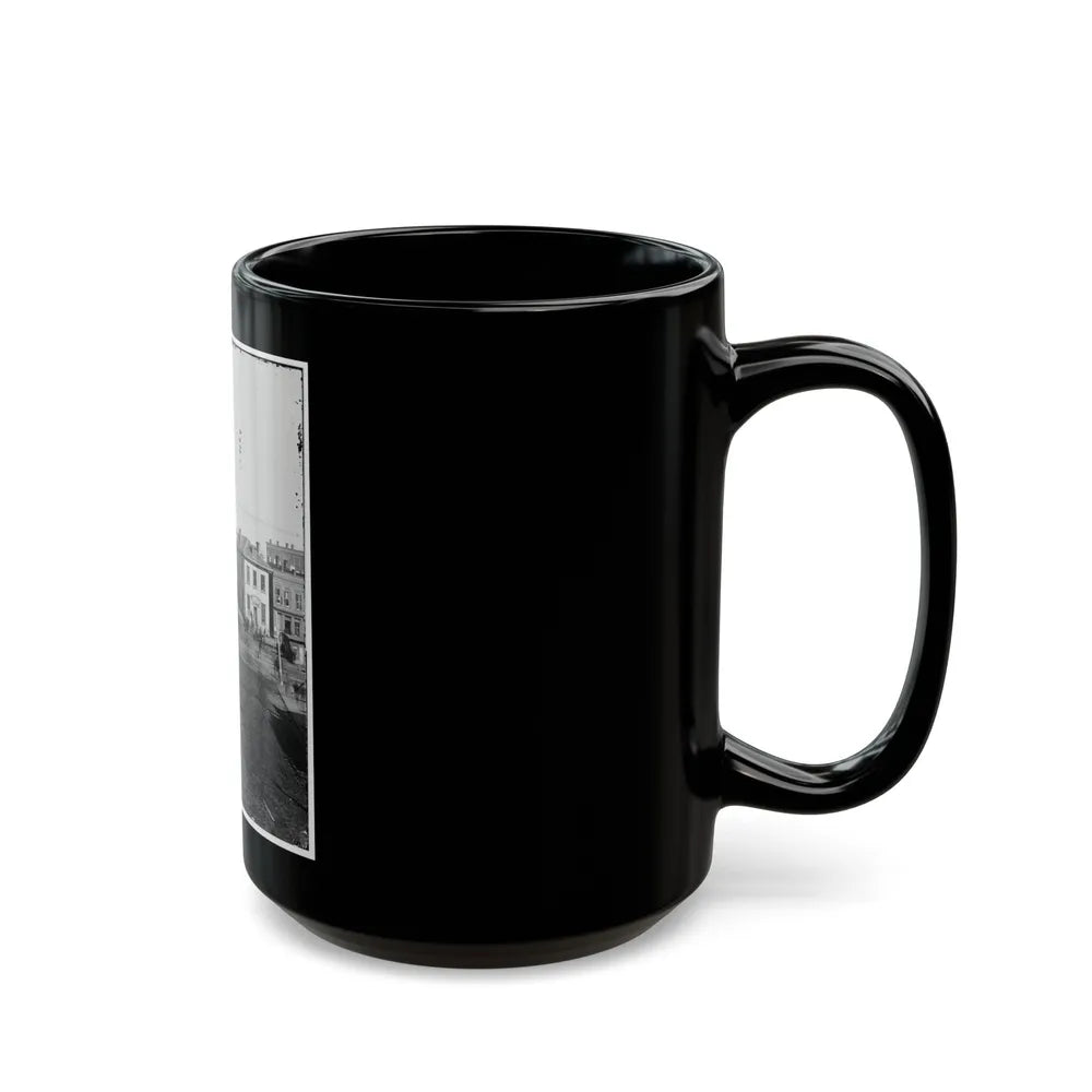 Atlanta, Georgia. View On Whitehall Street (U.S. Civil War) Black Coffee Mug-Go Mug Yourself