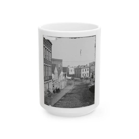 Atlanta, Georgia. View On Whitehall Street (U.S. Civil War) White Coffee Mug-15oz-Go Mug Yourself