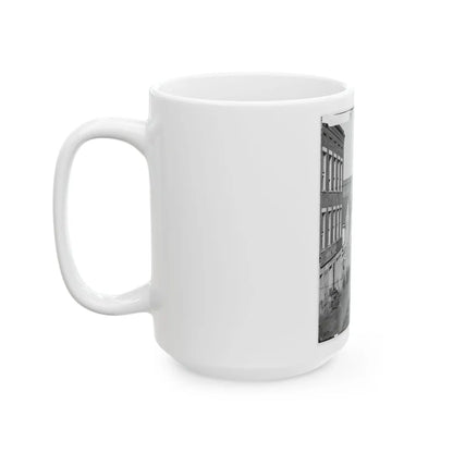 Atlanta, Georgia. View On Whitehall Street (U.S. Civil War) White Coffee Mug-Go Mug Yourself