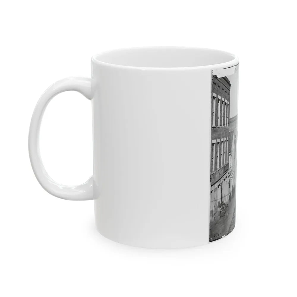 Atlanta, Georgia. View On Whitehall Street (U.S. Civil War) White Coffee Mug-Go Mug Yourself