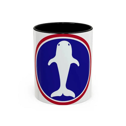 Atlantic Base Commands (U.S. Army) Accent Coffee Mug 11oz Black - Go Mug Yourself