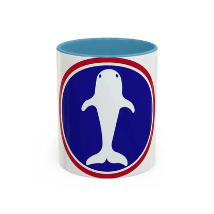 Atlantic Base Commands (U.S. Army) Accent Coffee Mug 11oz Light Blue - Go Mug Yourself