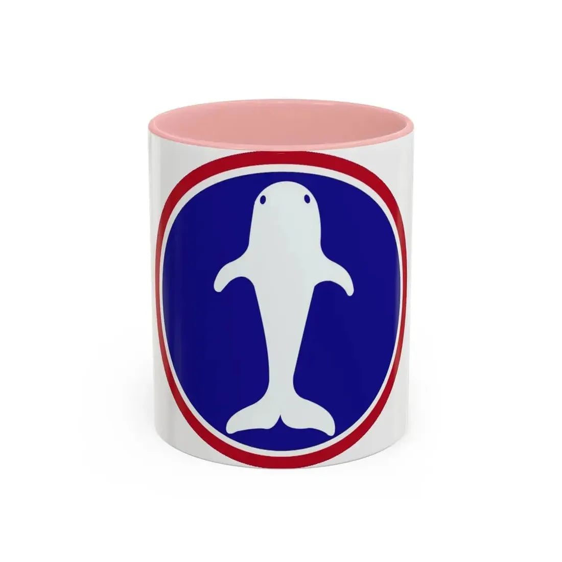 Atlantic Base Commands (U.S. Army) Accent Coffee Mug 11oz Pink - Go Mug Yourself