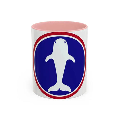 Atlantic Base Commands (U.S. Army) Accent Coffee Mug 11oz Pink - Go Mug Yourself