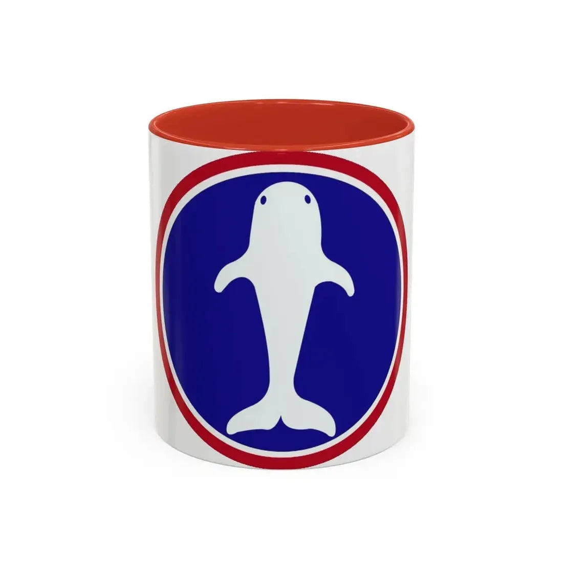 Atlantic Base Commands (U.S. Army) Accent Coffee Mug 11oz Red - Go Mug Yourself