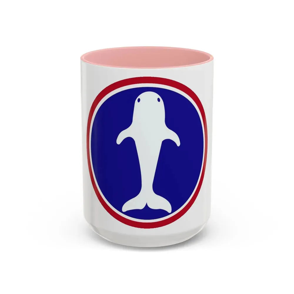 Atlantic Base Commands (U.S. Army) Accent Coffee Mug 15oz Pink - Go Mug Yourself