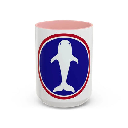 Atlantic Base Commands (U.S. Army) Accent Coffee Mug 15oz Pink - Go Mug Yourself
