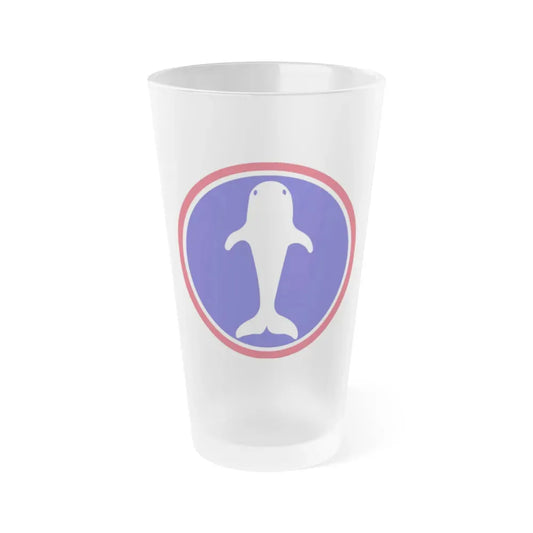 Atlantic Base Commands (U.S. Army) Frosted Pint Glass 16oz Default Title - Go Mug Yourself