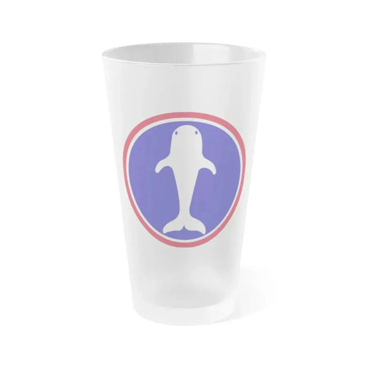 Atlantic Base Commands (U.S. Army) Frosted Pint Glass 16oz Default Title - Go Mug Yourself
