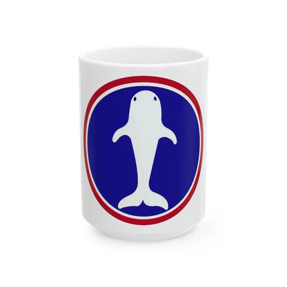 Atlantic Base Commands (U.S. Army) White Coffee Mug 15oz - Go Mug Yourself