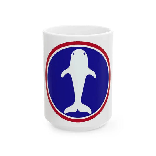 Atlantic Base Commands (U.S. Army) White Coffee Mug 15oz - Go Mug Yourself