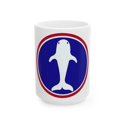 Atlantic Base Commands (U.S. Army) White Coffee Mug 15oz - Go Mug Yourself
