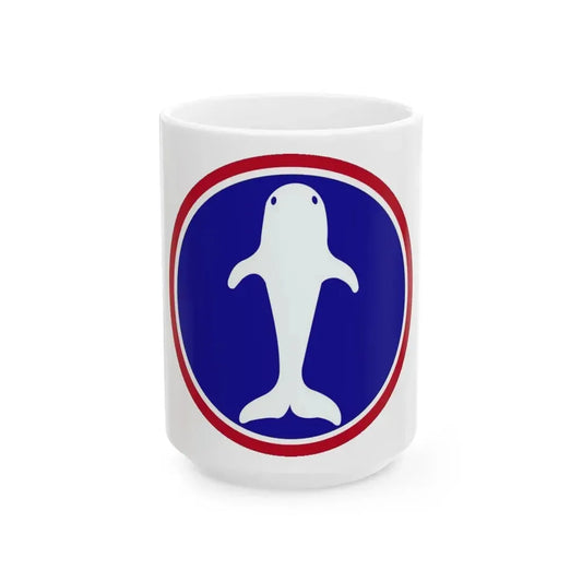 Atlantic Base Commands (U.S. Army) White Coffee Mug 15oz - Go Mug Yourself