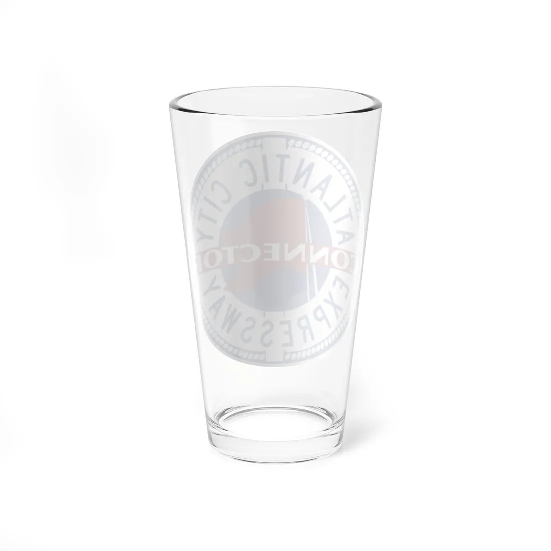 Atlantic City Expy Connector (New Jersey) (Road Sign) Pint Glass 16oz - Go Mug Yourself
