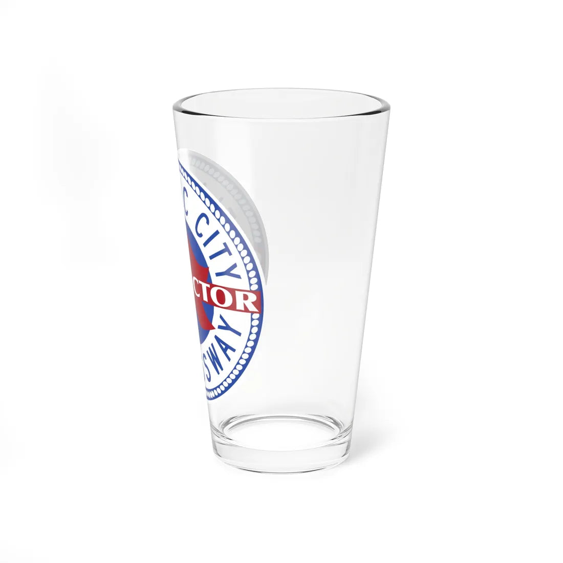 Atlantic City Expy Connector (New Jersey) (Road Sign) Pint Glass 16oz - Go Mug Yourself