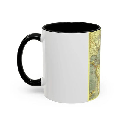 Atlantic Ocean (1939) (Map) Accent Coffee Mug - Go Mug Yourself