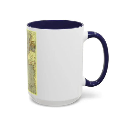 Atlantic Ocean (1939) (Map) Accent Coffee Mug - Go Mug Yourself