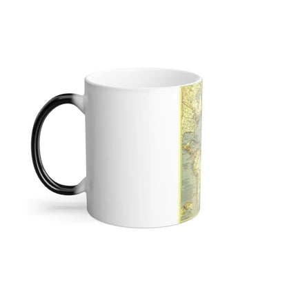 Atlantic Ocean (1939) (Map) Color Changing Mug 11oz-Go Mug Yourself