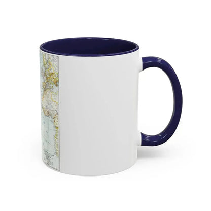 Atlantic Ocean (1941) (Map) Accent Coffee Mug - Go Mug Yourself