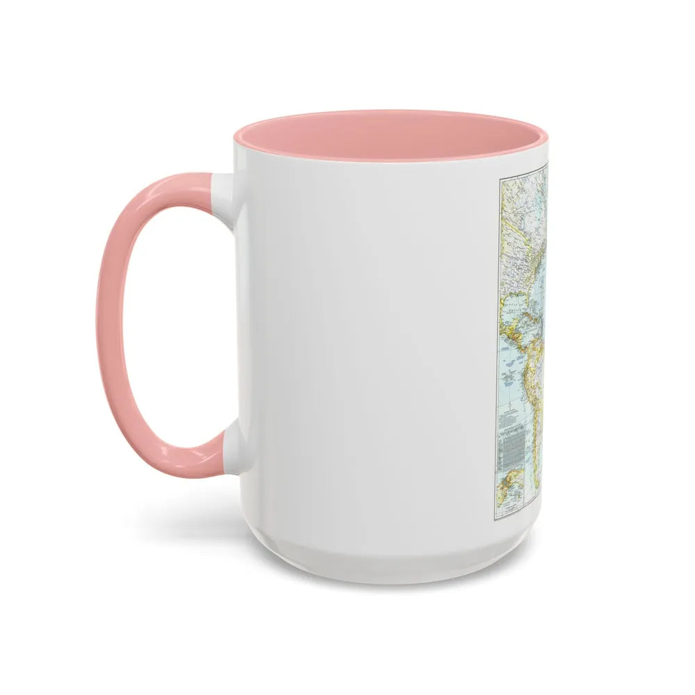 Atlantic Ocean (1941) (Map) Accent Coffee Mug-Go Mug Yourself