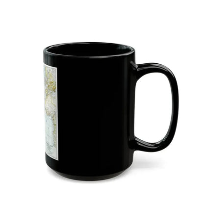 Atlantic Ocean (1941) (Map) Black Coffee Mug - Go Mug Yourself