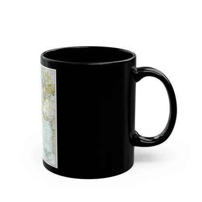 Atlantic Ocean (1941) (Map) Black Coffee Mug - Go Mug Yourself