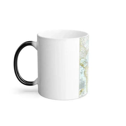 Atlantic Ocean (1941) (Map) Color Changing Mug 11oz - Go Mug Yourself