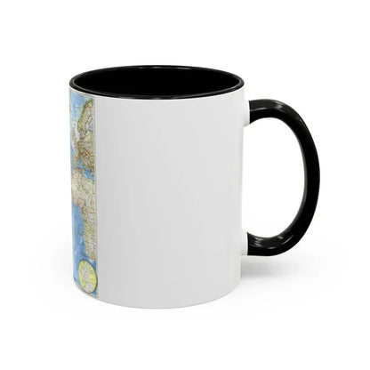 Atlantic Ocean (1955) (Map) Accent Coffee Mug - Go Mug Yourself