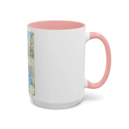 Atlantic Ocean (1955) (Map) Accent Coffee Mug-Go Mug Yourself