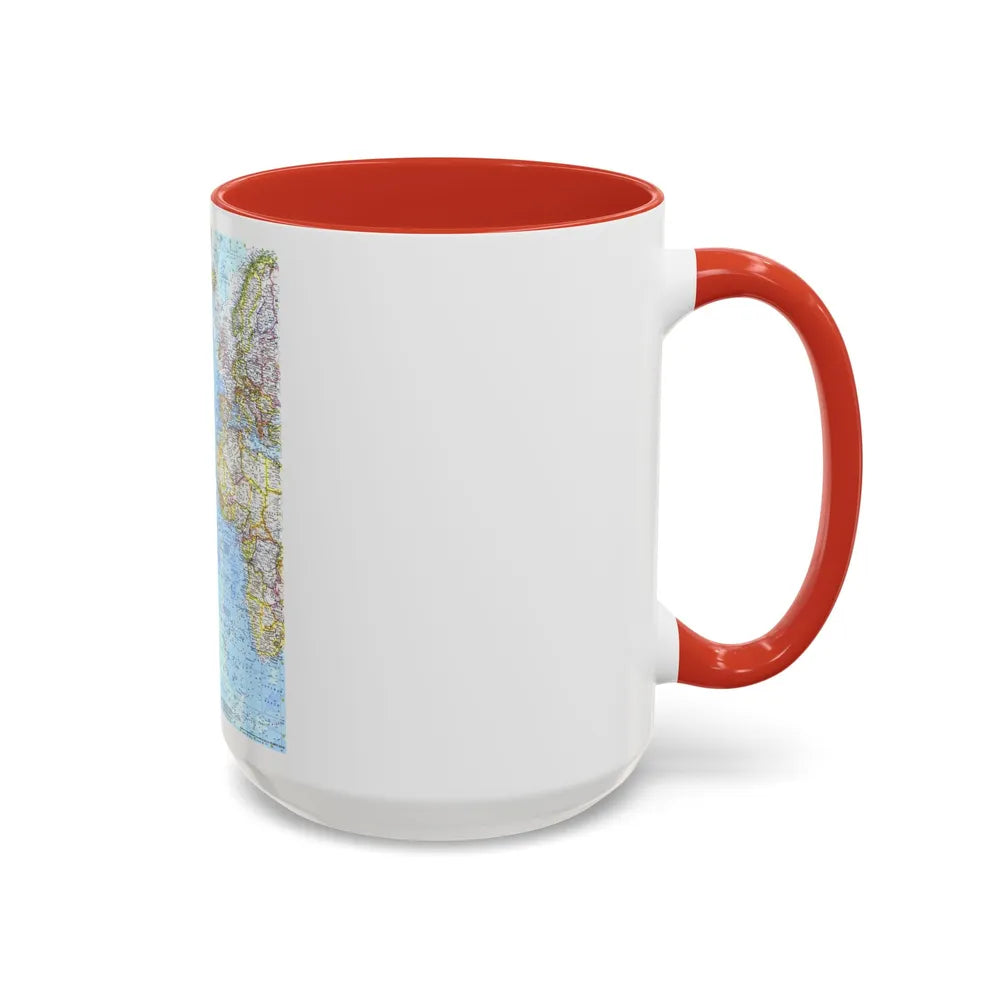 Atlantic Ocean (1968) (Map) Accent Coffee Mug-Go Mug Yourself