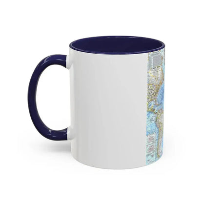 Atlantic Ocean (1968) (Map) Accent Coffee Mug - Go Mug Yourself