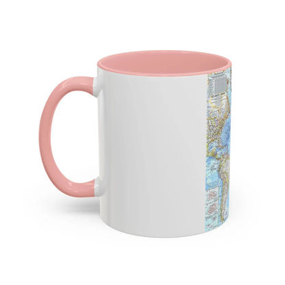 Atlantic Ocean (1968) (Map) Accent Coffee Mug-Go Mug Yourself