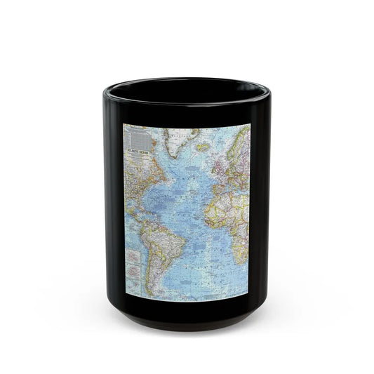 Atlantic Ocean (1968) (Map) Black Coffee Mug-15oz-Go Mug Yourself