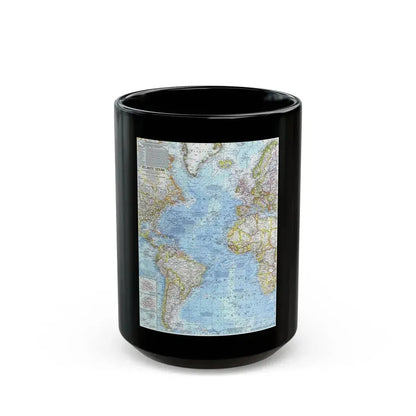 Atlantic Ocean (1968) (Map) Black Coffee Mug 15oz - Go Mug Yourself