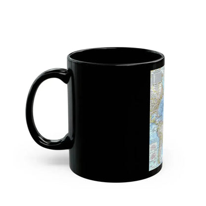 Atlantic Ocean (1968) (Map) Black Coffee Mug - Go Mug Yourself