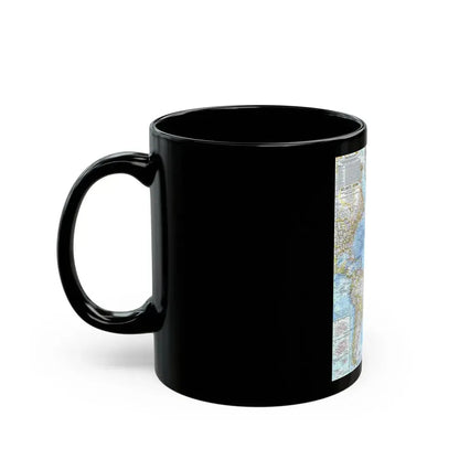 Atlantic Ocean (1968) (Map) Black Coffee Mug - Go Mug Yourself