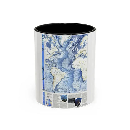 Atlantic Ocean (1990) (Map) Accent Coffee Mug 11oz Black - Go Mug Yourself