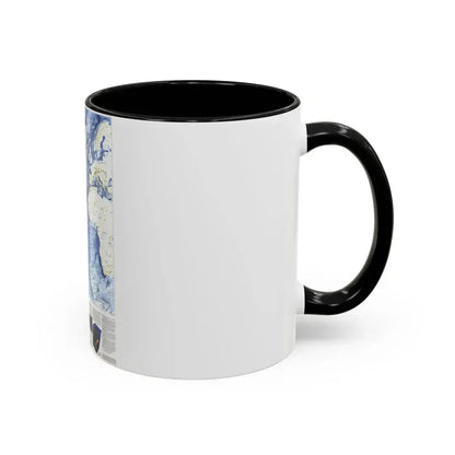 Atlantic Ocean (1990) (Map) Accent Coffee Mug - Go Mug Yourself