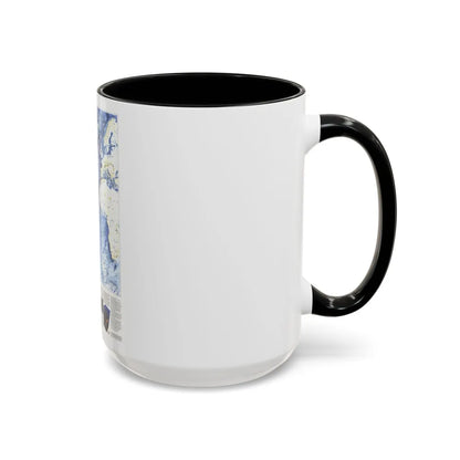 Atlantic Ocean (1990) (Map) Accent Coffee Mug-Go Mug Yourself