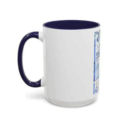 Atlantic Ocean (1990) (Map) Accent Coffee Mug - Go Mug Yourself