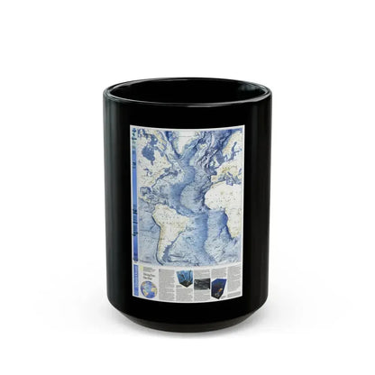 Atlantic Ocean (1990) (Map) Black Coffee Mug 15oz - Go Mug Yourself